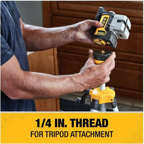 DEWALT Laser Level, Multi-Line, Green, 30-Foot Range (One Size)