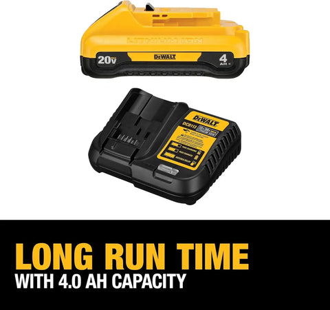DEWALT 20V MAX* Battery, Compact Starter Kit, 4.0-Ah (DCB240C)
