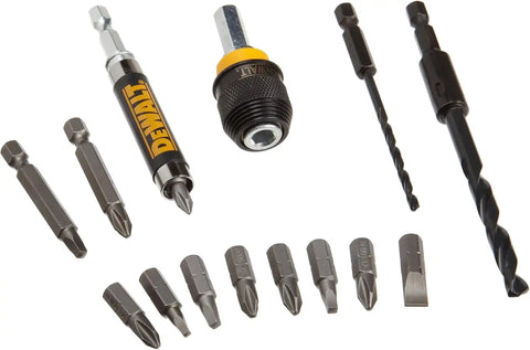 DEWALT DW2513 Rapid Load 15 Piece Drilling and Driving Set in Plastic Case