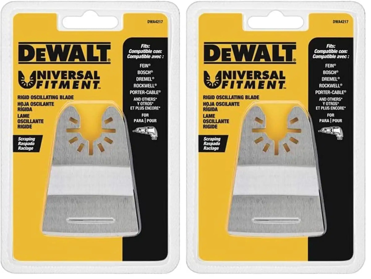DEWALT Oscillating Tool Blade, Rigid Scraper (DWA4217) (Pack of 2)