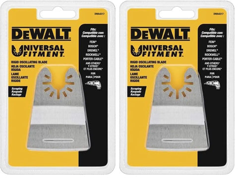 DEWALT Oscillating Tool Blade, Rigid Scraper (DWA4217) (Pack of 2)