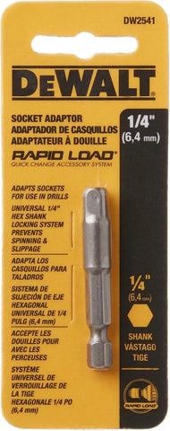 DEWALT Hex Socket Adapter, 1/4-Inch (DW2541)