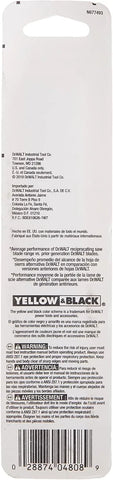 DEWALT Reciprocating Saw Blades, Straight Back, 6-Inch, 14 TPI, 5-Pack (DW4808)