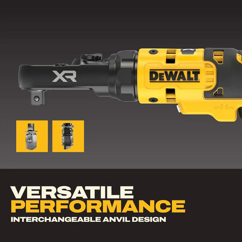 DEWALT 20V MAX* XR Brushless 1/4 in. & 3/8 in. Sealed Head Ratchet Kit (DCF520GE1)