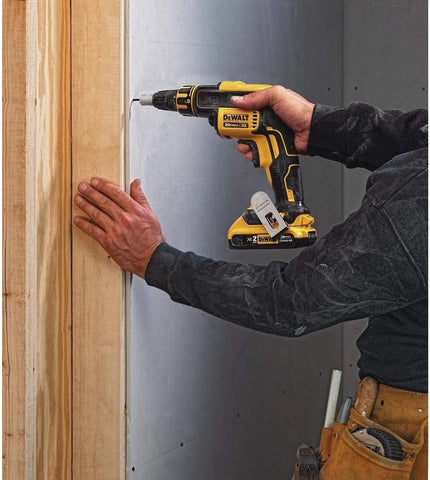 DEWALT 20V MAX* XR Drywall Screw Gun & Impact Driver Kit, 2.0-Amp Hour (DCK267D2)