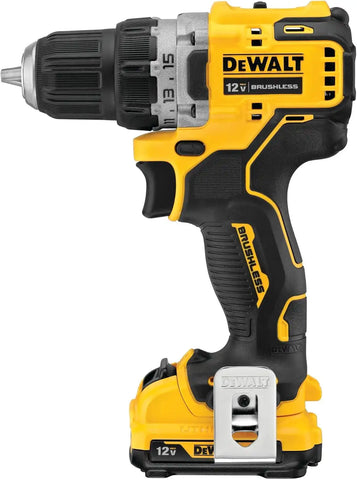 DEWALT xtreme 12V MAX* Cordless Drill/Driver Kit, 3/8-Inch (DCD701F2), Special Feature Variable Speed