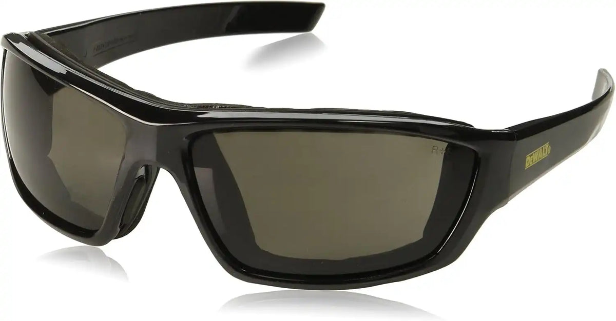 DEWALT DPG83-21 Converter Safety Glasses - Black Frame Smoke Anti-Fog Lens