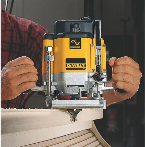 DEWALT Router, Plunge Base, Variable Speed, 3-HP (DW625)