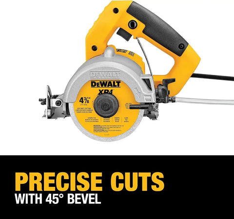 DEWALT Wet Tile Saw, Masonry, 4-3/8-Inch (DWC860W)
