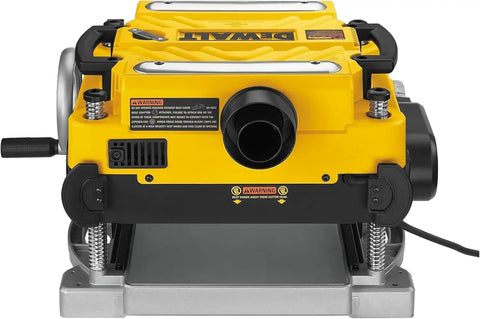 DEWALT Planer, Thickness Planer, 13-Inch, 3 Knife for Larger Cuts, Two Speed 20,000 RPM Motor, Corded (DW735)