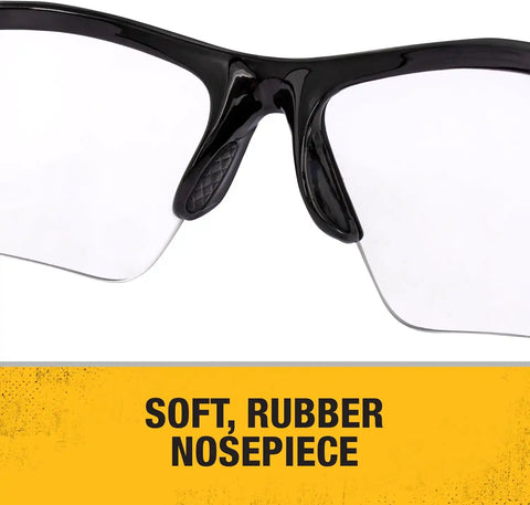 DEWALT DPG51-1C Radius Clear 10 Base Curve Lens Protective Safety Glasses