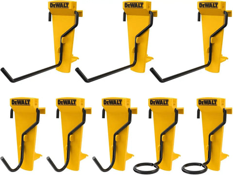 DEWALT Tool Organizer for Hand Tools, 8 Pieces, for Wrenches, Levels and Screwdrivers, DEWALT Workshop Storage System Compatible (DWST82816)