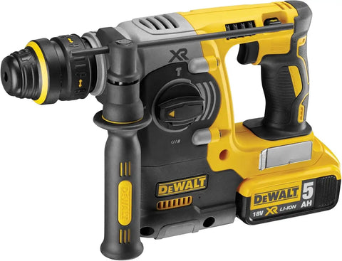 DEWALT DCH273P2 20V Max Brushless SDS Rotary Hammer with 5 Ah Batteries