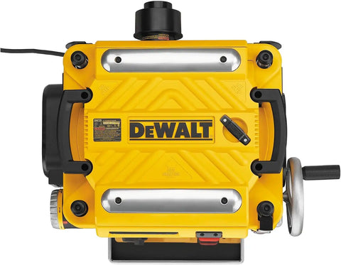 DEWALT Planer, Thickness Planer, 13-Inch, 3 Knife for Larger Cuts, Two Speed 20,000 RPM Motor, Corded (DW735)