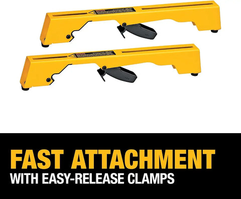 DEWALT Miter Saw Mounting Brackets, Compatible with DW723, DWX723, DWX724, and DWX725 Stands (DW7231)