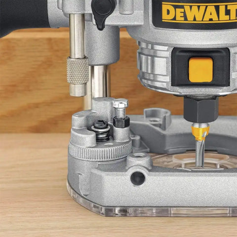 DEWALT Router Fixed/Plunge Base Kit, Variable Speed, 1.25-HP Max Torque (DWP611PK)