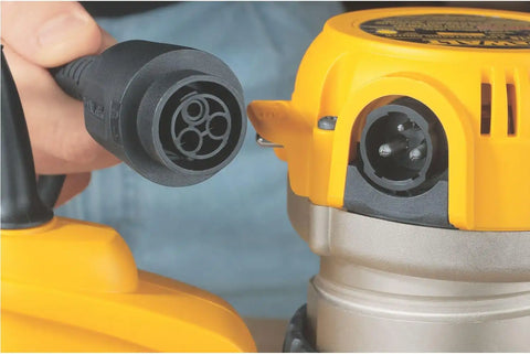 DEWALT Router, Variable Speed, Fixed Base, 2-1/4 HP (DW618K) , Yellow
