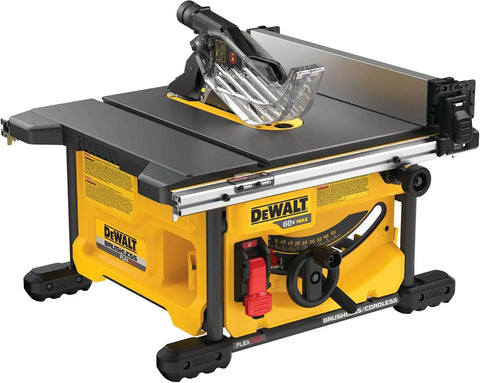 DEWALT FLEXVOLT 60V MAX* Table Saw, 8-1/4-Inch, Tool Only (DCS7485B)