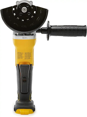 DEWALT 20V MAX* XR Angle Grinder with Brake, 5-Inch, Flathead Paddle Switch, Tool Only (DCG413FB)