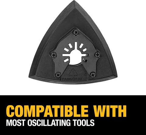DEWALT Sanding Pad For Oscillating Tool (DWA4200), Black