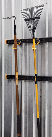 DEWALT Tool Organizer, Long Handled Tool Hook, for Rakes and Brooms, DEWALT Workshop Storage System Compatible (DWST82808)