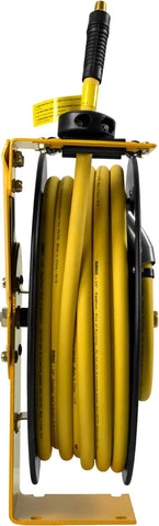 DEWALT 3/8 in. x 50 ft. Retractable Air Hose Reel with Rubber Hose
