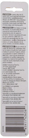 DEWALT DWA5102 Impact Ready Masonry Bit, 1/4" x 4" x 6"