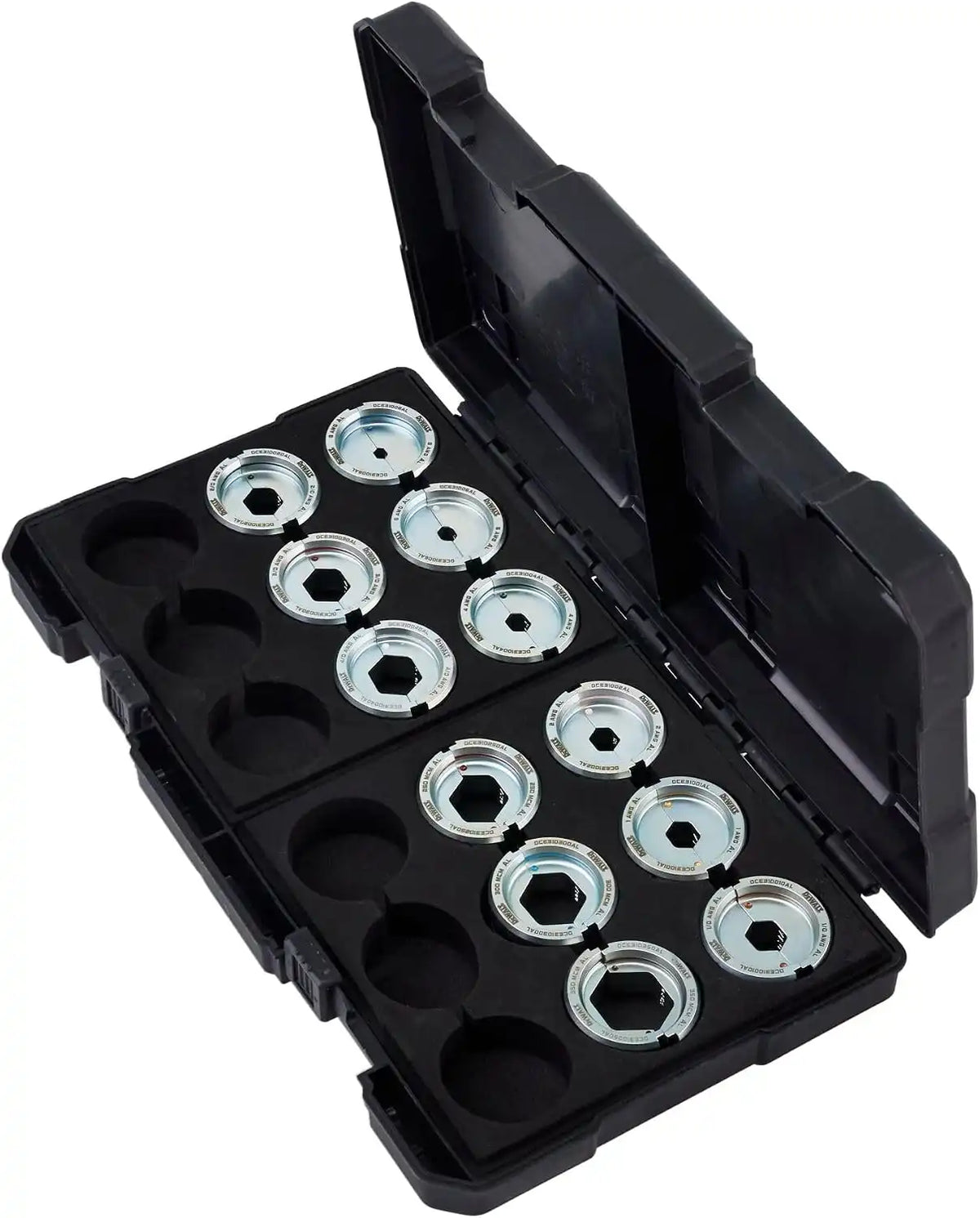 DEWALT U-Type Copper Die Kit with #8-600 MCM, For Crimping Tool, Electrical Wire and Cable (DCE3100CK)