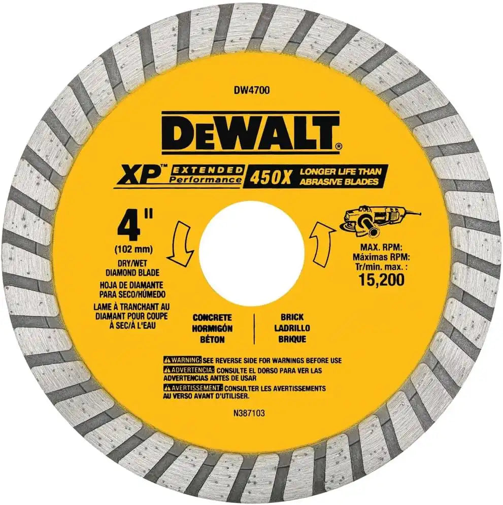 DEWALT DW4700 Diamond Saw Blade