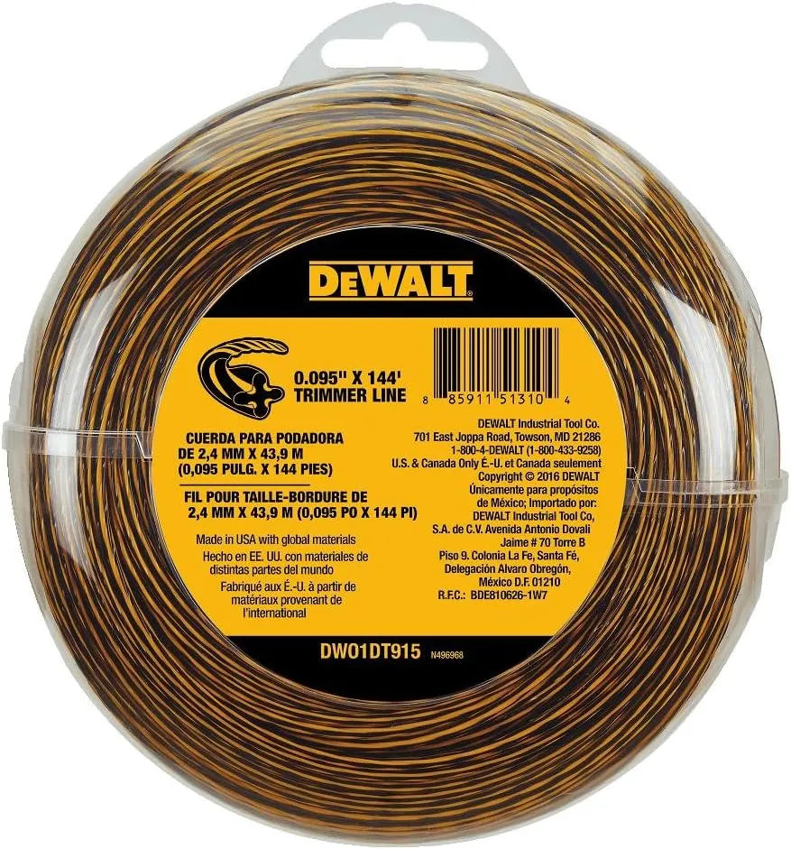 Dewalt Trimmer LINE .095IN X 144FT DWO1DT915