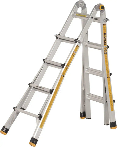DeWalt DXL2090-17 Aluminum Multi-Purpose Step Ladder, 17-Feet