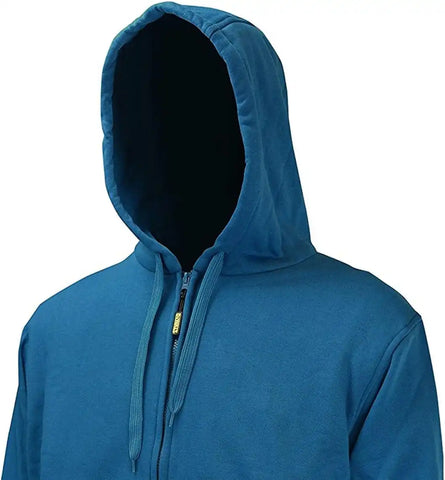 DEWALT DCHJ069C1-M Blue Fleece Heated Hoodie