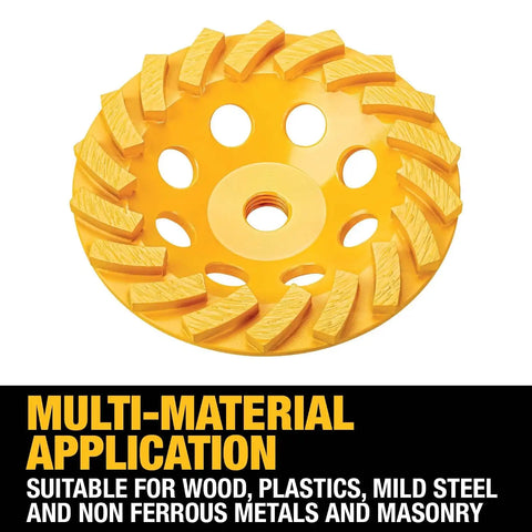 DEWALT DW4772T 4-Inch XP Turbo Diamond Cup Wheel