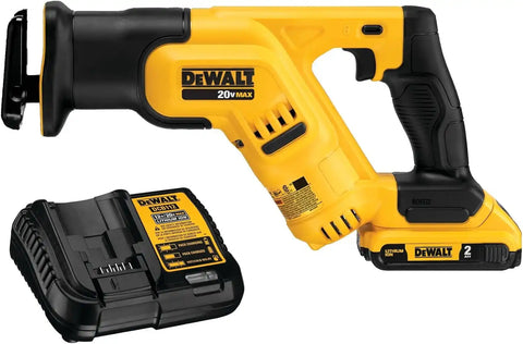 DEWALT 20V MAX* Cordless Reciprocating Saw Kit, Compact, 2-Amp Hour (DCS387D1)