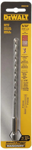 DEWALT DWA5100 Impact Ready Masonry Bit, 5/32" x 4" x 6"