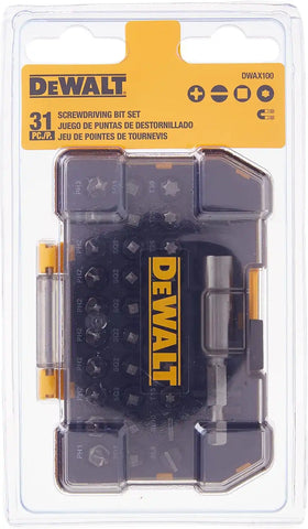 DEWALT DWAX100 Screwdriving Set, 31-Piece