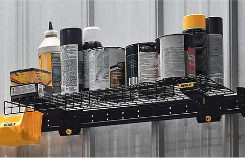 DEWALT Wire Shelf, 24 Inch, 35lb Capacity, Mounts to Metal Rail, DEWALT Workshop Storage System Compatible (DWST82812)