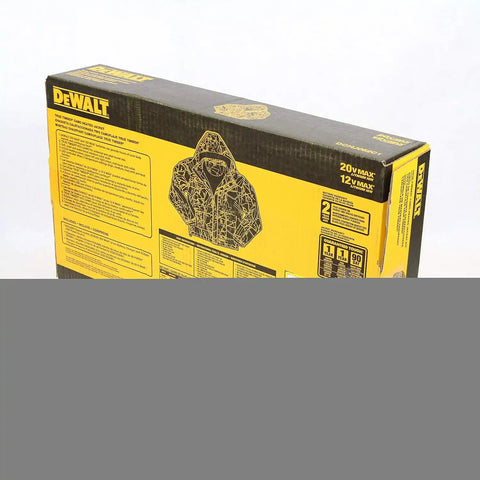 DEWALT DCHJ062C1-S 20V/12V MAX Camo Heated Jacket Kit, Small