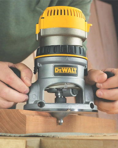 DEWALT Router, Variable Speed, Fixed Base, 2-1/4 HP (DW618K) , Yellow