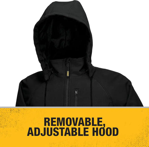 DEWALT DCHJ066C1-2XL 20V/12V MAX Women's Heated Jacket Kit, Black, XX-Large
