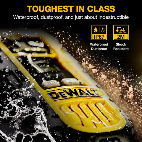 DEWALT DXFRS300 FRS Walkie Talkies, Long Range 2 Way Radio, 1W, IP67 Waterproof, Rechargeable, 2 Pack, DXFRS300