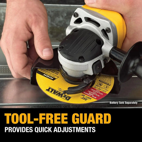DEWALT DCG412B 20V MAX* Lithium Ion 4-1/2” Grinder (Tool Only)