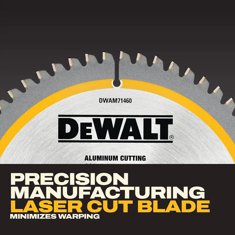 DEWALT 7-1/4In 60T Aluminum Saw Blade (DWAM71460)