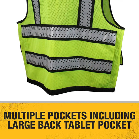DEWALT DSV521 Class 2 Heavy Duty Surveyor Vest, X-Large