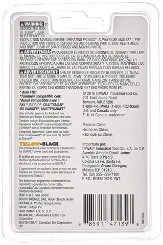DEWALT DWA4242 Diamond Flush Cut Oscillating Blade