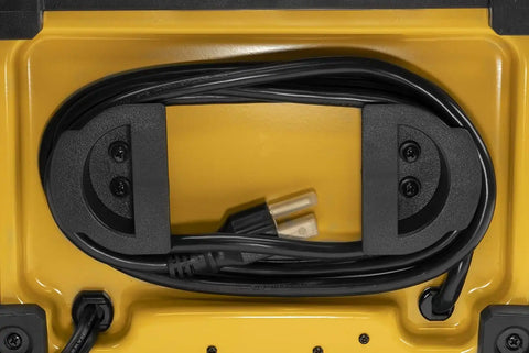 DEWALT DXAEC801B 30 Amp Bench Battery Charger: 80 Amp Engine Start, 2 Amp Maintainer, 120V AC Outlet, 3.1A USB Port, Battery Clamps