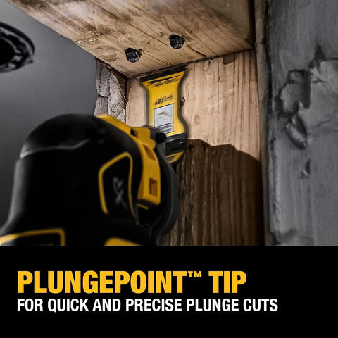 DEWALT 1 1/4' PLUNGEPOINT Oscillating Tool Blade, General Purpose Blade, 10 Pack (DWA4258B)