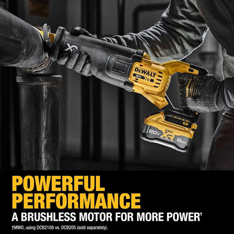 DEWALT 20V MAX XR Cordless Reciprocating Saw Kit XR POWERPACK with Battery and Charger Included (DCS384WW1)