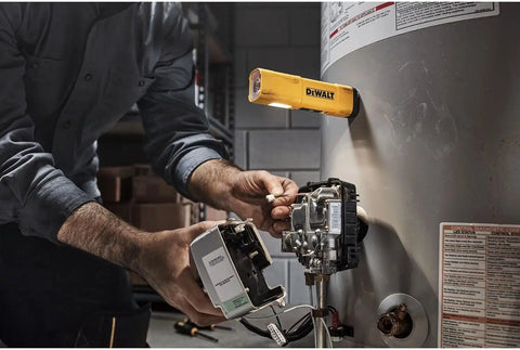 DEWALT LED Flashlight, USB-C Rechargeable, Magnetic Jobsite Light (DCL183)