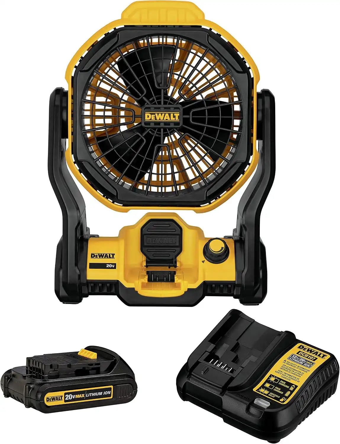DEWALT Fan for Jobsite, Corded/Cordless, 11-Inch (DCE511C1)